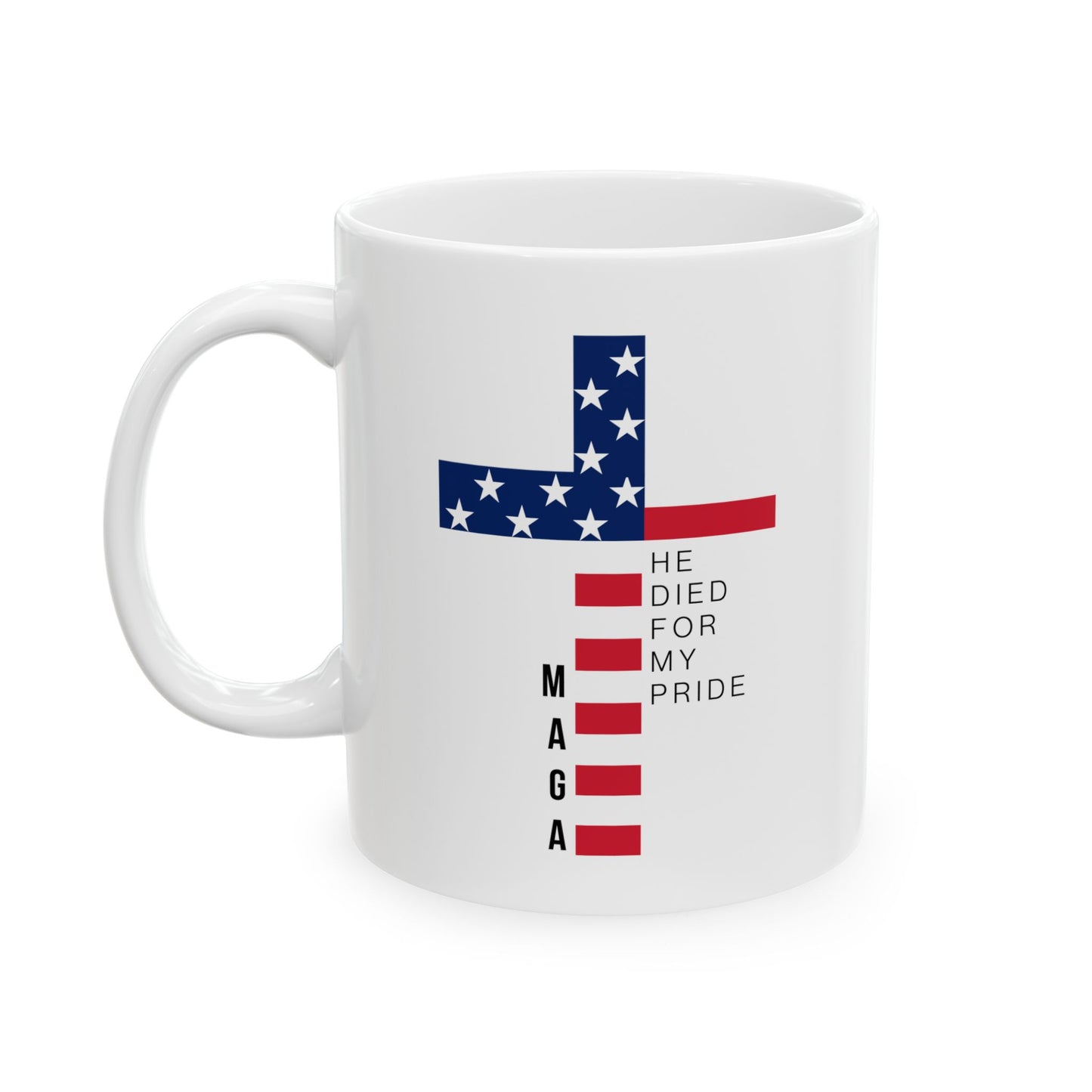 Founding Faith Mug – A Tribute to Liberty, Belief, and American Roots