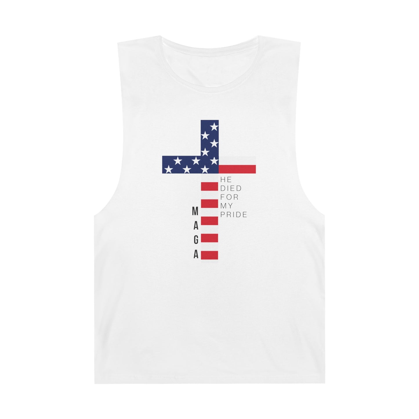 Patriotic Tank Top - "He Died for My Pride"