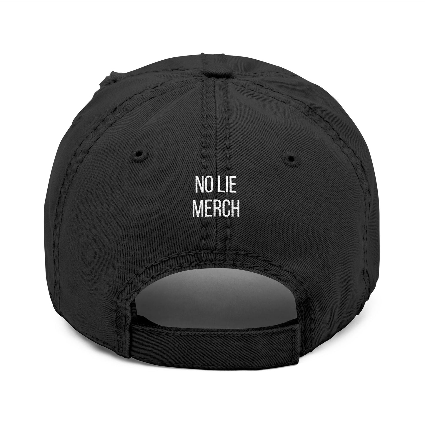 Freedom Fits Better When It’s Worn In Distressed Hat -- White Text