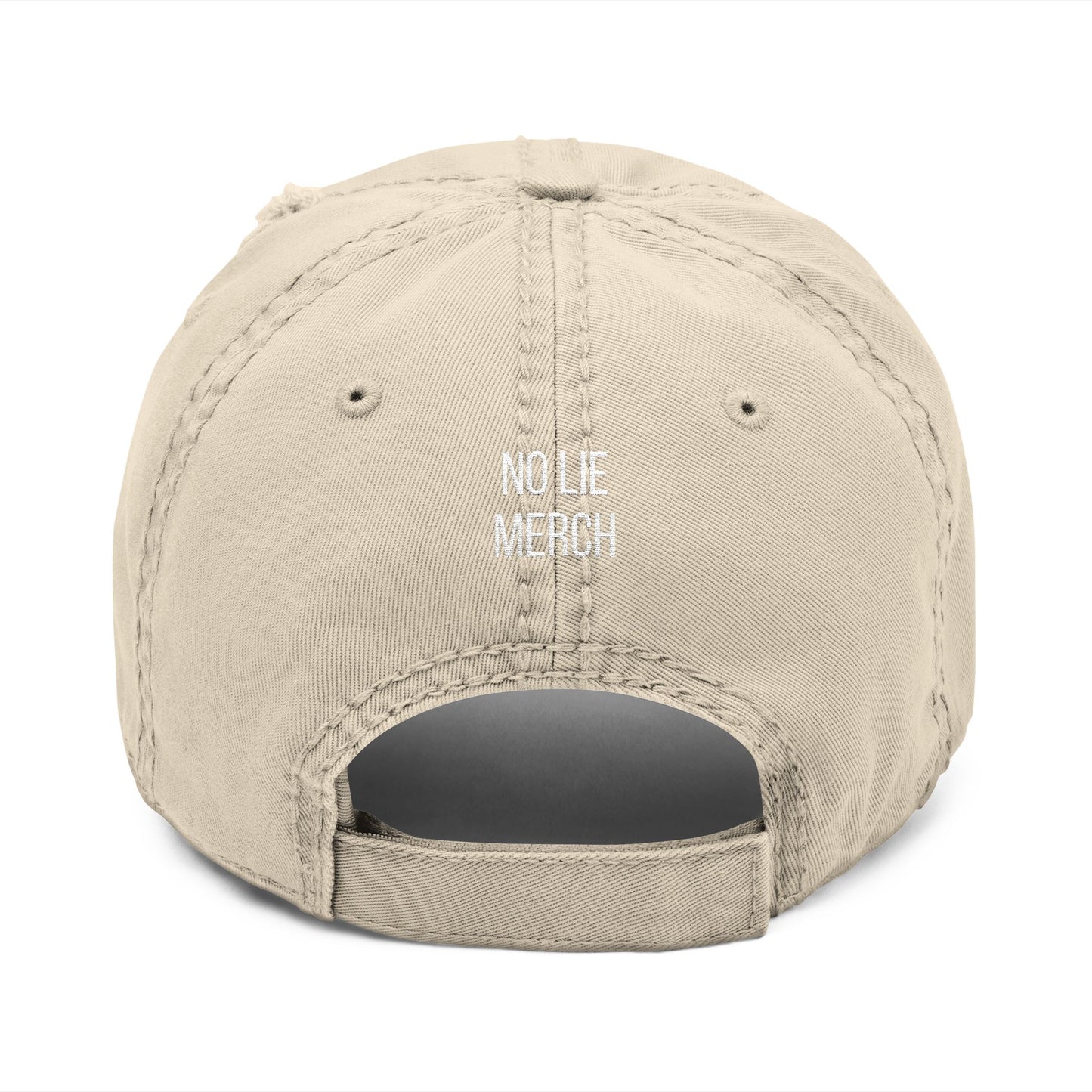Freedom Fits Better When It’s Worn In Distressed Hat -- Red Text