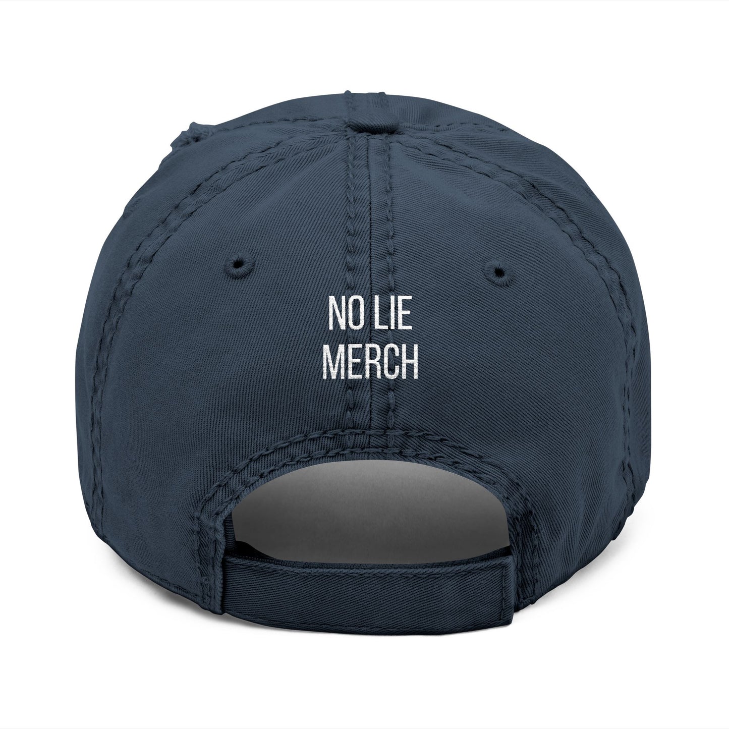 Hats Off to Freedom Distressed Hat -- White Text