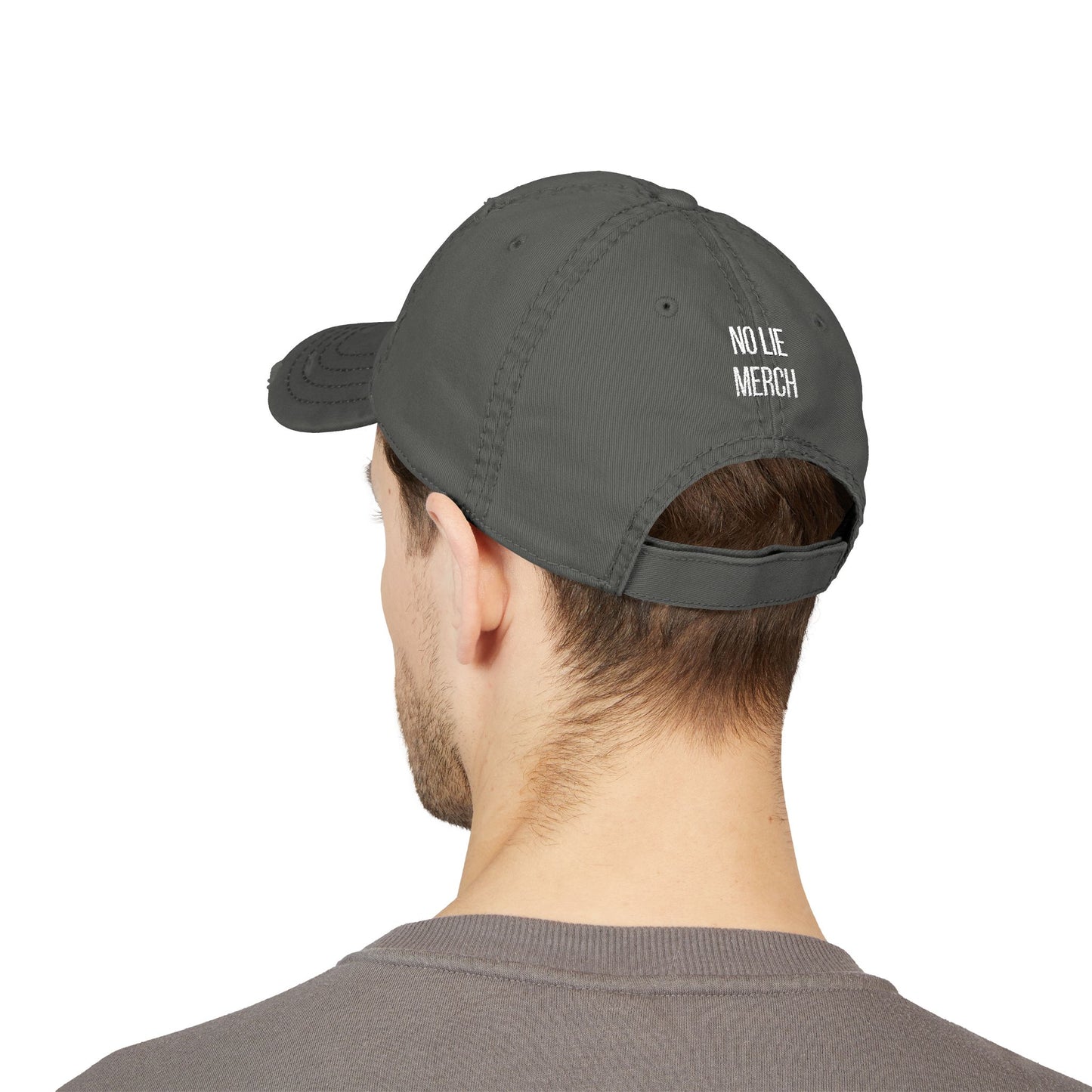 Hats Off to Freedom Distressed Hat -- White Text