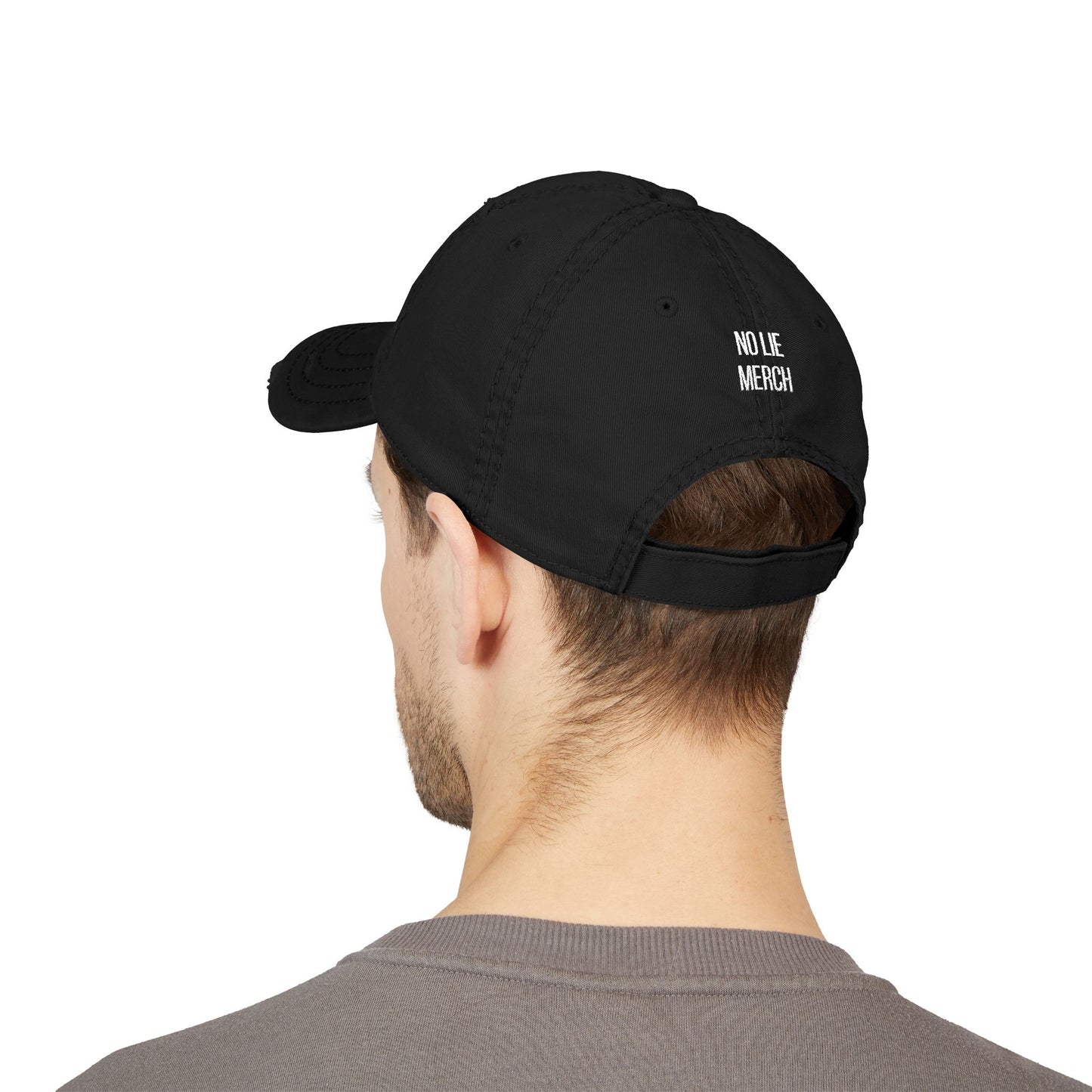 Freedom Fits Better When It’s Worn In Distressed Hat -- Red Text