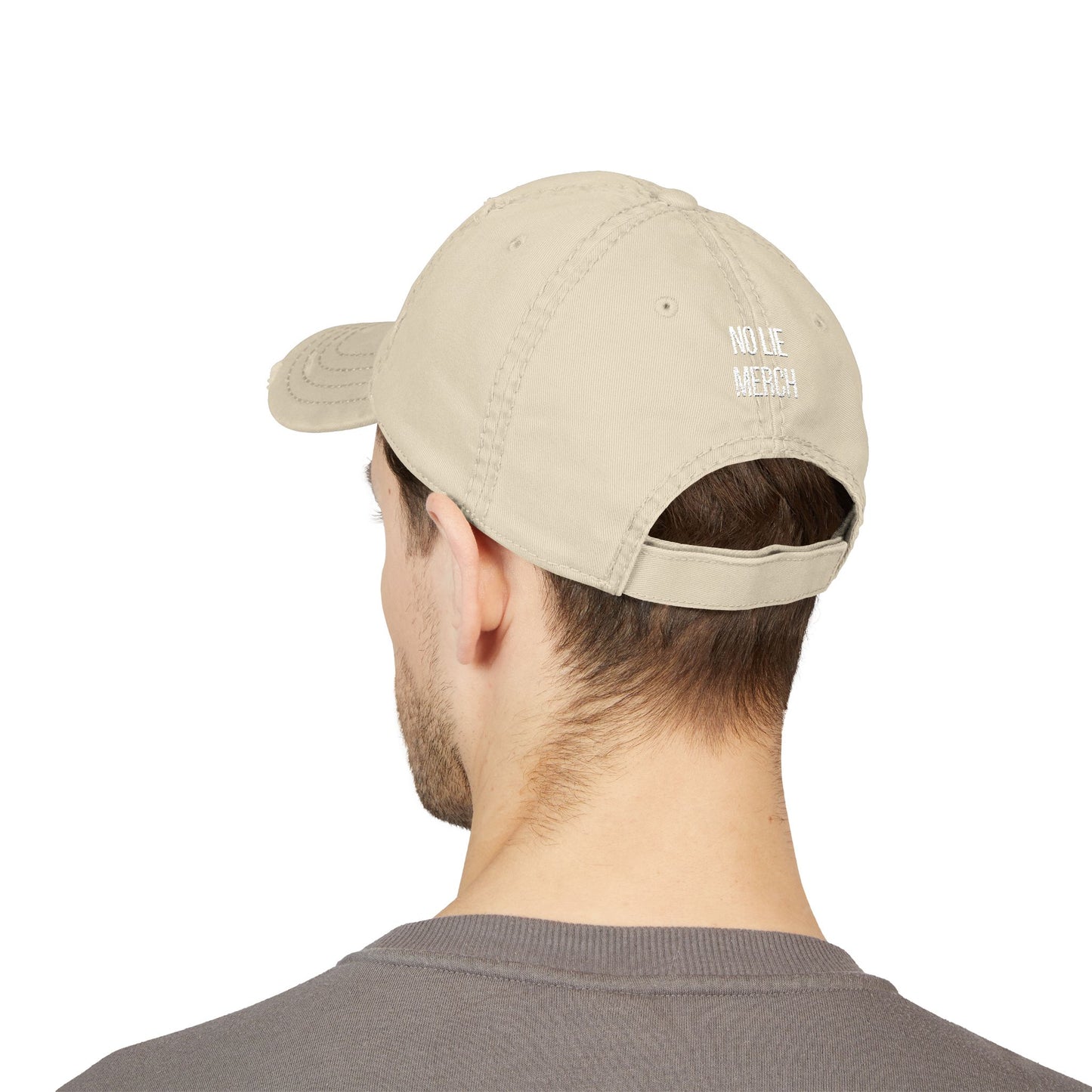 Hats Off to Freedom Distressed Hat -- White Text